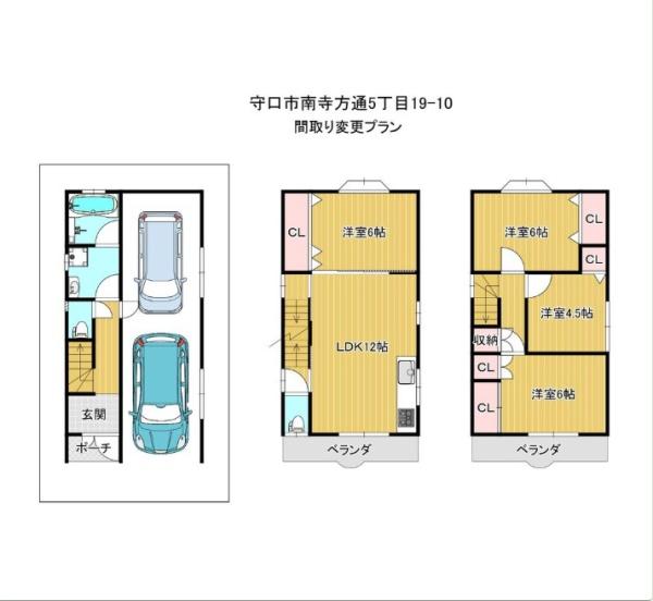 守口市南寺方東通５丁目の中古一戸建