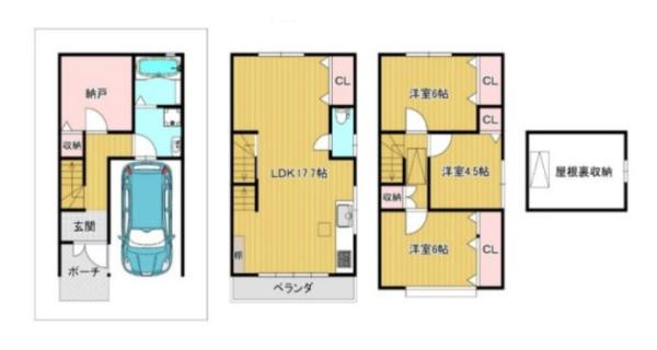 守口市南寺方南通３丁目の中古一戸建