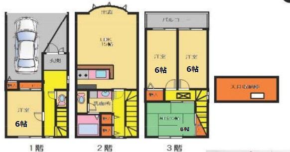 大阪市城東区関目１丁目の中古一戸建て
