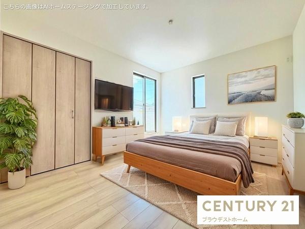 守口市大久保町5丁目の新築一戸建(洋室)