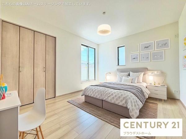 守口市大久保町5丁目の新築一戸建(子供部屋)