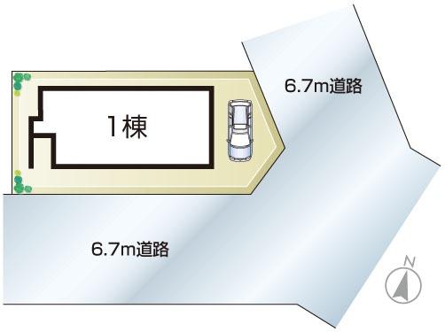 寝屋川市太秦東が丘の新築一戸建