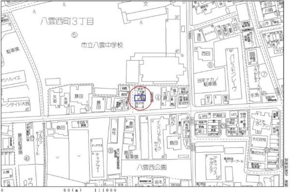 守口市八雲西町３丁目の土地