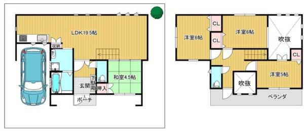 大阪市東住吉区住道矢田３丁目の中古一戸建て