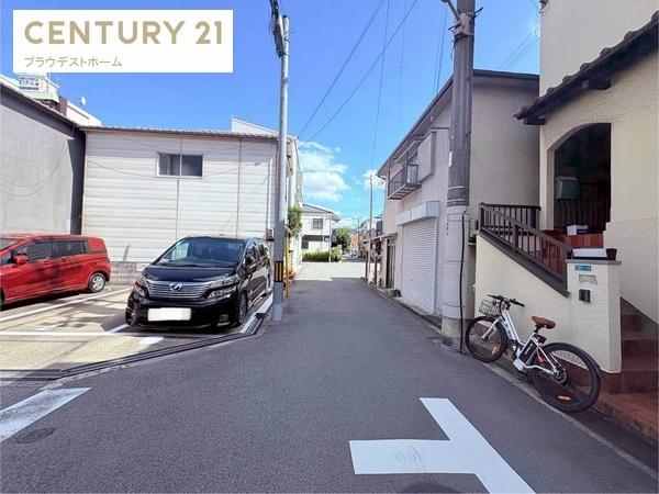 大阪市淀川区田川1丁目の土地(前面道路含む現地写真)