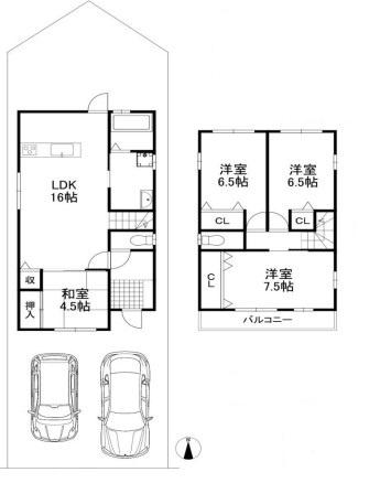 摂津市新在家１丁目の中古一戸建