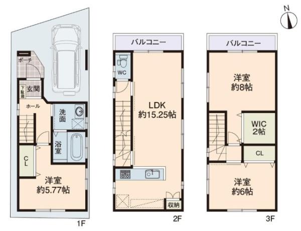 東大阪市中小阪１丁目の新築一戸建
