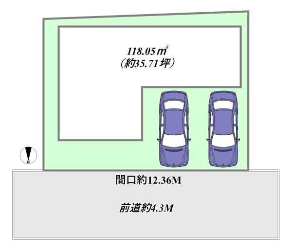門真市一番町の土地