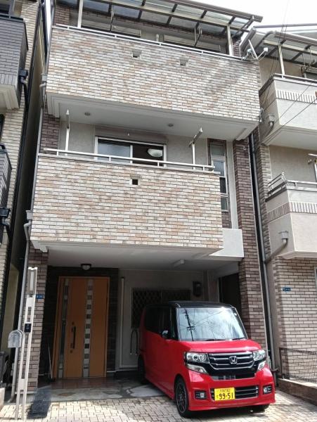 【デザイナーズ】「針中野」駅歩5分　車庫2台鉄骨４LDK