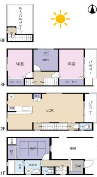 大阪市城東区東中浜７丁目の中古一戸建