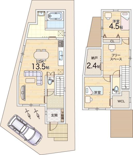 豊中市螢池東町４丁目の売土地