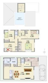 四條畷市美田町の新築一戸建