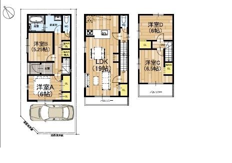 摂津市千里丘東５丁目の新築一戸建