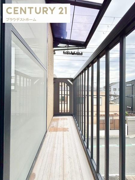 守口市東光町2丁目の中古一戸建て(バルコニー)