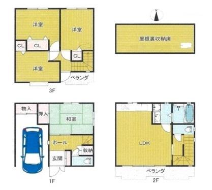 大阪市生野区勝山南4丁目の中古一戸建