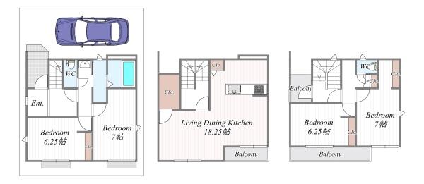 大阪市此花区酉島６丁目の新築一戸建