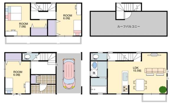 大阪市鶴見区今津南1丁目の新築一戸建