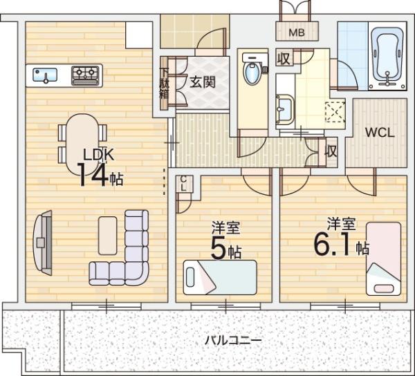 ローレルタワーサンクタス梅田