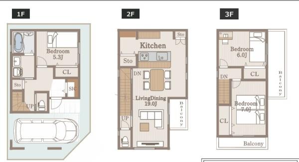 東大阪市永和３丁目の新築一戸建