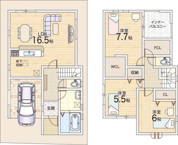 東大阪市寺前町２丁目の新築一戸建