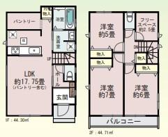枚方市東香里３丁目の新築一戸建