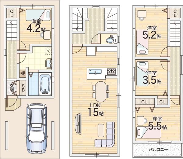 大阪市生野区田島１丁目の土地