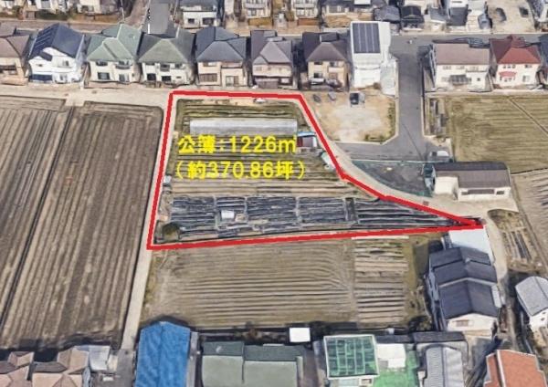 東区菩提町3丁【農地】370坪資材置場・駐車場