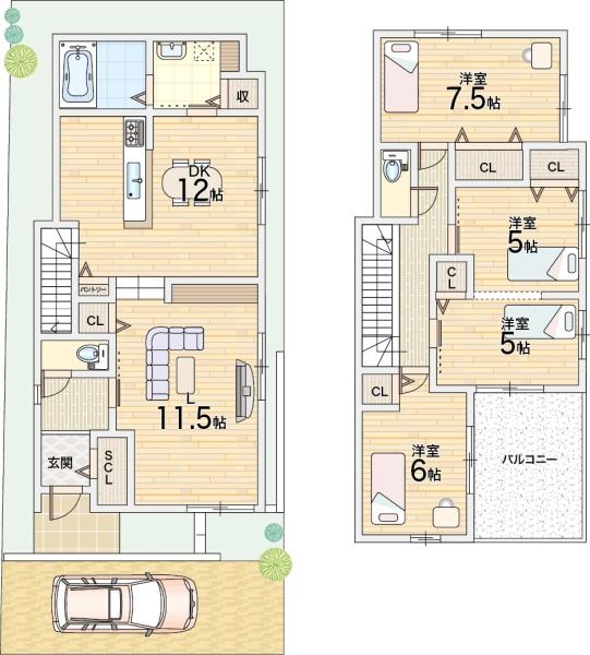 枚方市東香里１丁目の土地