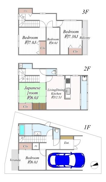 大阪市福島区海老江７丁目の中古一戸建