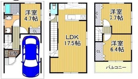 大阪市西淀川区福町２丁目の売土地