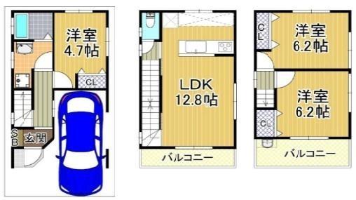 大阪市港区八幡屋２丁目の土地
