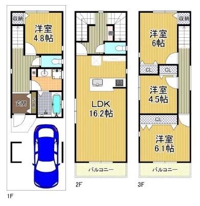 大阪市大正区南恩加島６丁目の土地