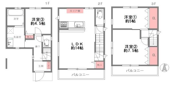 大阪市西淀川区野里２丁目の中古一戸建て