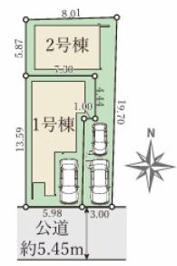 大阪市平野区瓜破西３丁目の新築一戸建