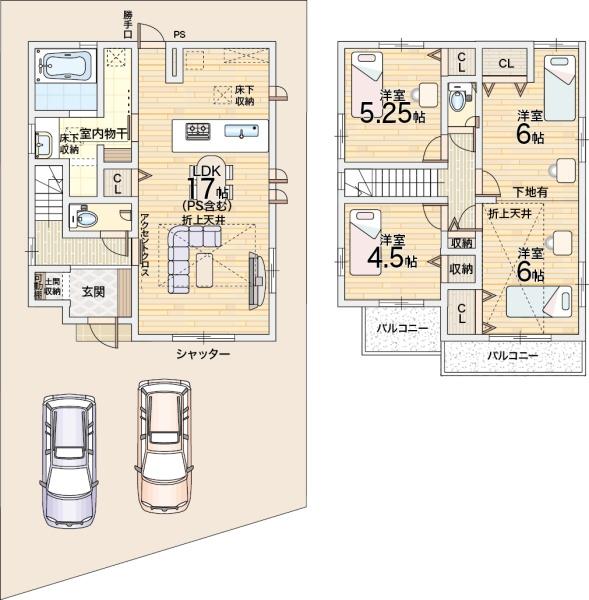 枚方市香里ケ丘１２丁目の新築一戸建