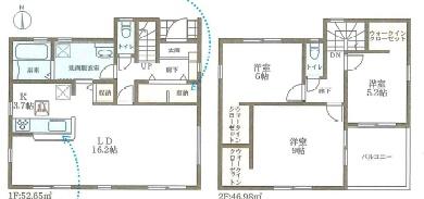 枚方市招提大谷３丁目の新築一戸建