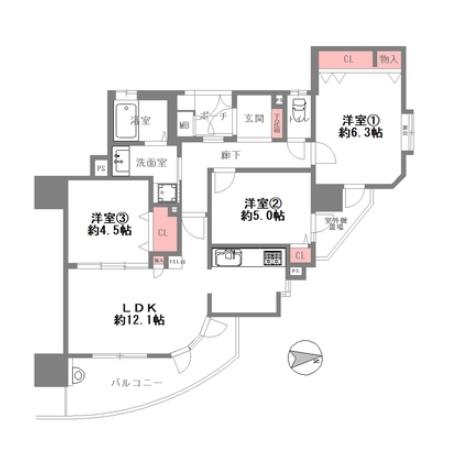クレアシティ鶴見花博通り