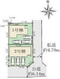 枚方市上島町の新築一戸建