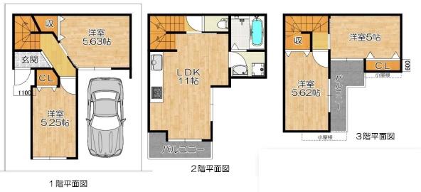 摂津市正雀3丁目の売土地