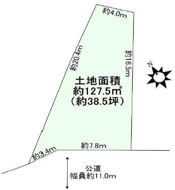 守口市竜田通２丁目の土地
