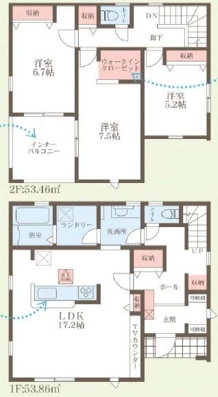 枚方市交北１丁目の新築一戸建