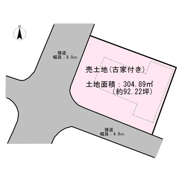 城陽市久世下大谷　売地