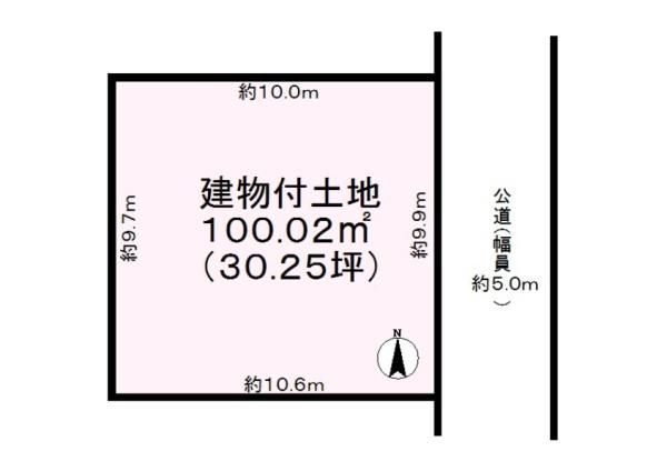 木津川市木津南後背の土地