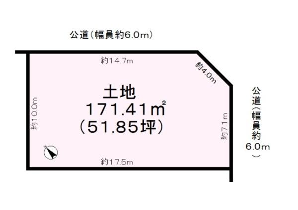 木津川市州見台７丁目の売土地