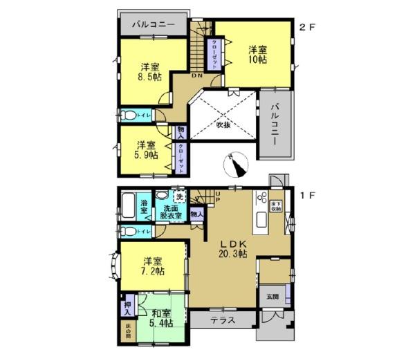 木津川市梅美台３丁目中古戸建