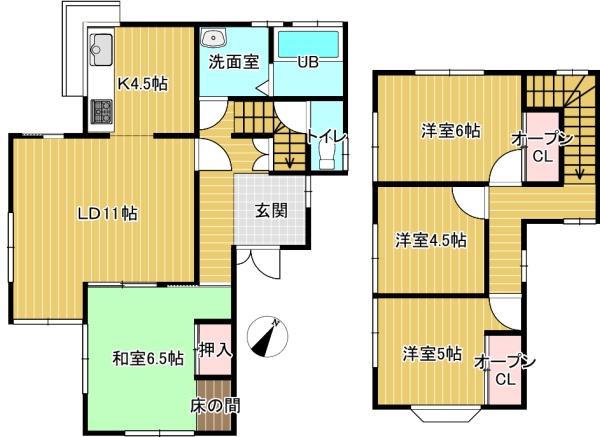 木津川市南加茂台１２丁目の中古一戸建て