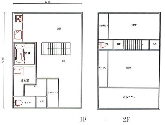 木津川市相楽城下　中古戸建