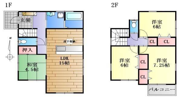 木津川市吐師松葉中古戸建