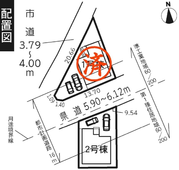 沼津市我入道22　1期新築分譲住宅全2棟　2号棟