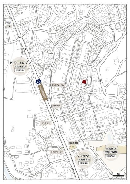 三島市徳倉4丁目1期新築分譲住宅全1棟　１号棟